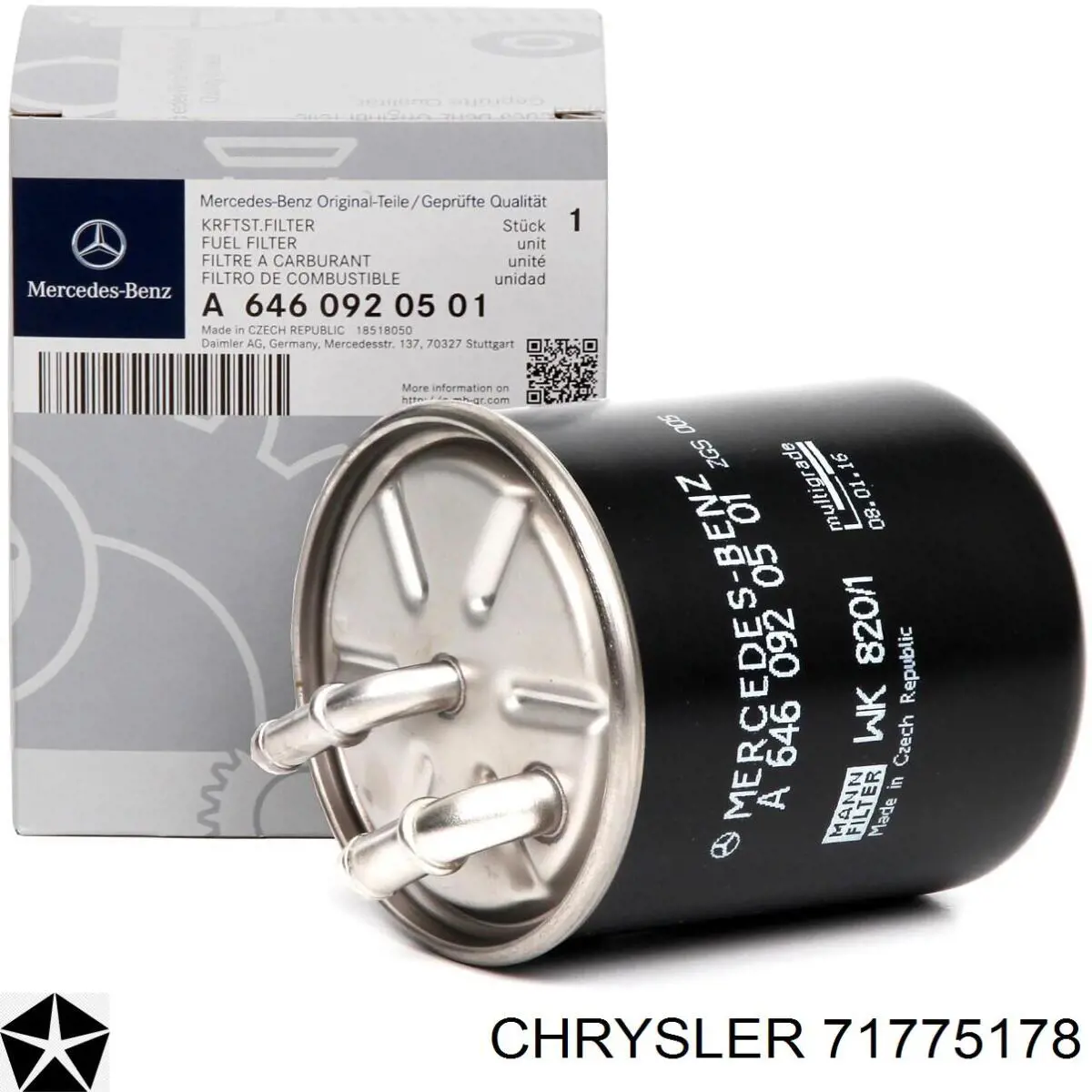 71775178 Chrysler filtro combustible