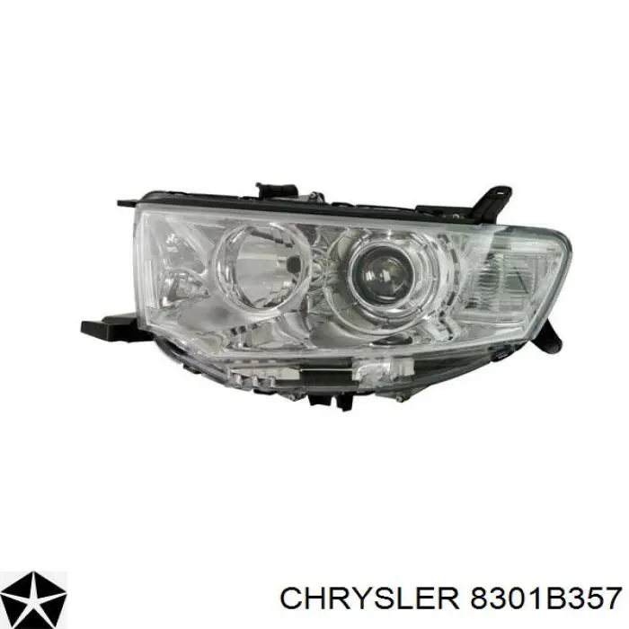 8301B357 Chrysler faro izquierdo