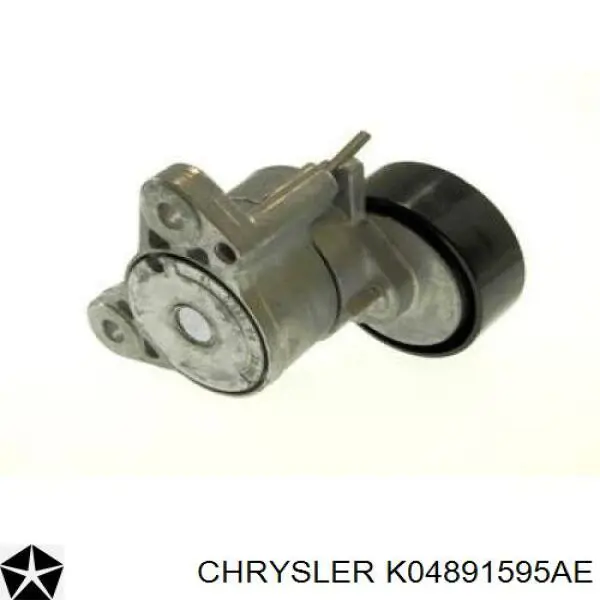 K04891595AE Chrysler tensor de correa, correa poli v