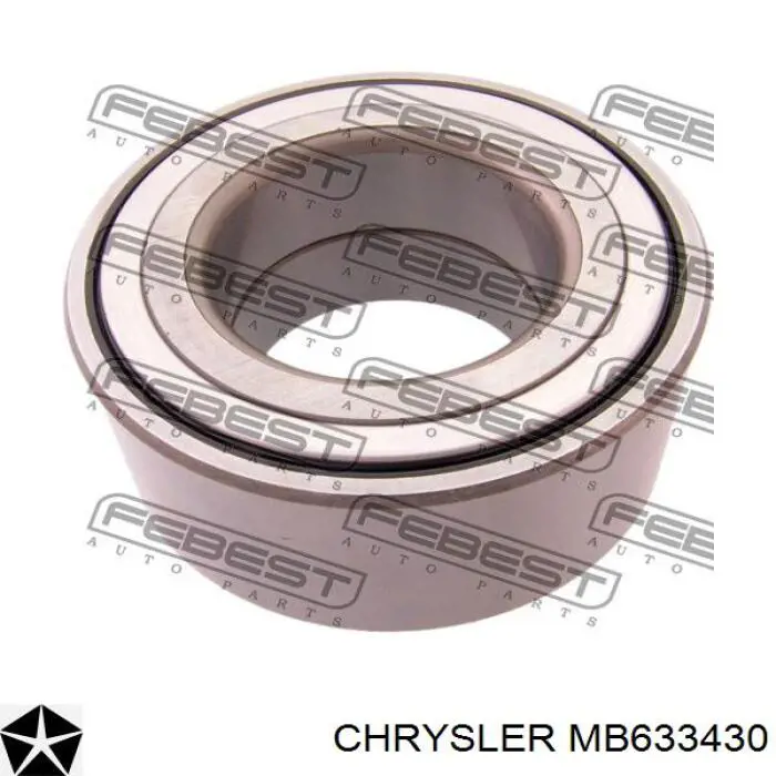 MB633430 Chrysler cojinete de rueda delantero