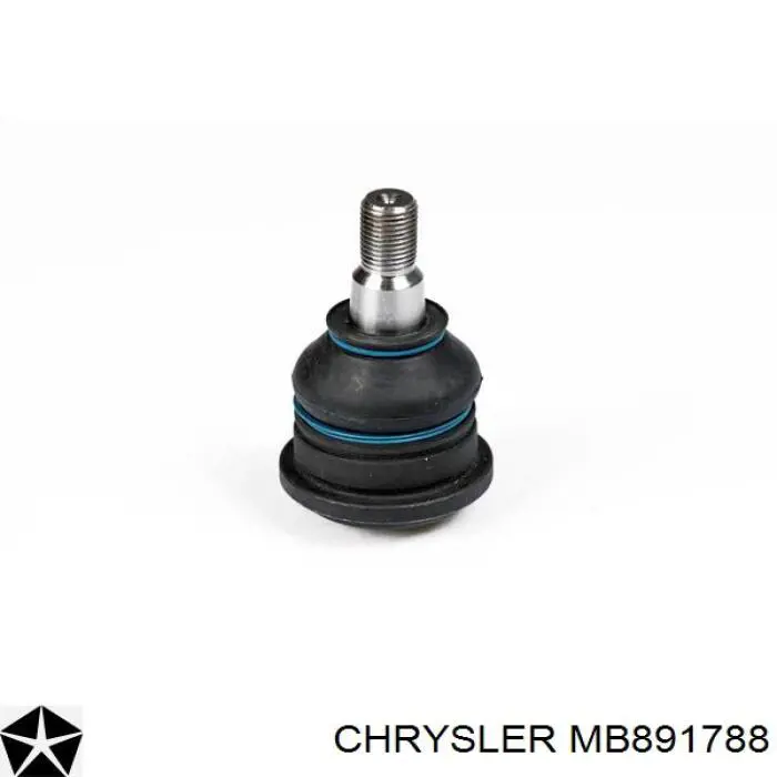 MB891788 Chrysler barra oscilante, suspensión de ruedas delantera, inferior derecha