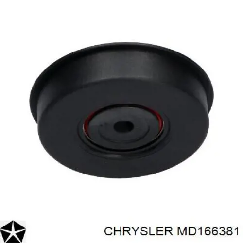 MD166381 Chrysler rodillo, correa trapecial poli v