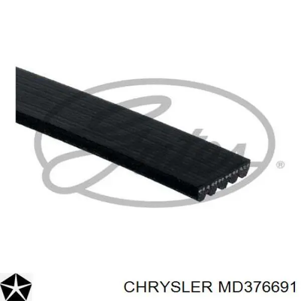 MD376691 Chrysler correa trapezoidal