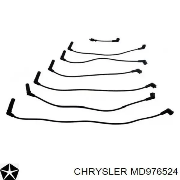 MD976524 Chrysler juego de cables de encendido