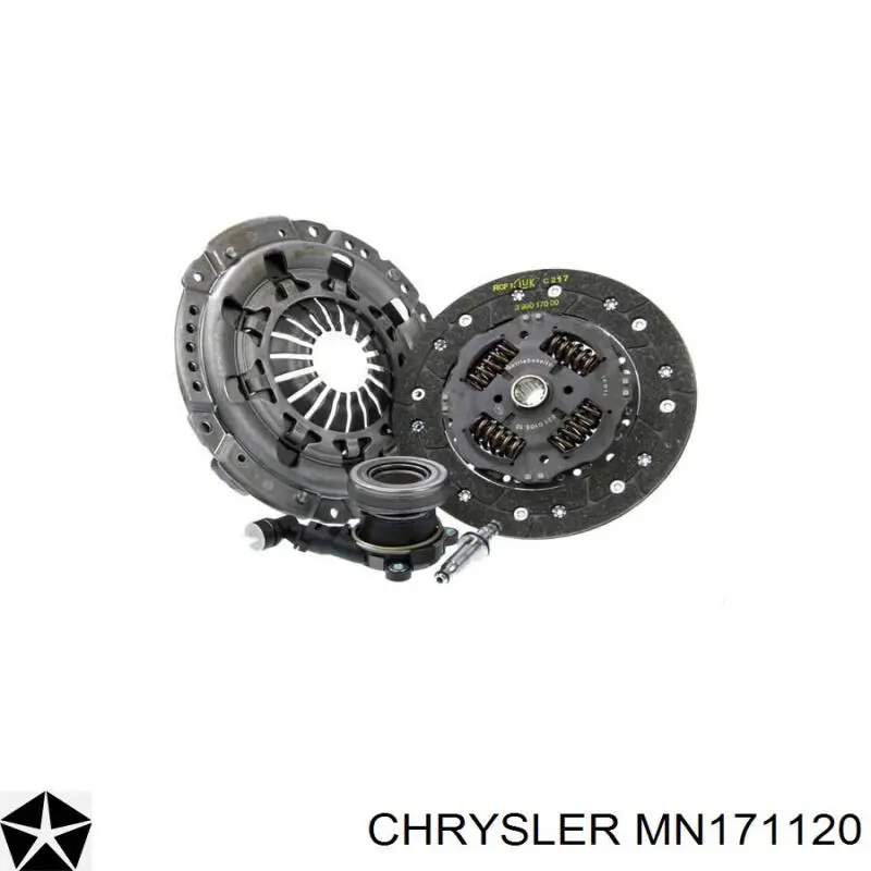 MN171120 Chrysler plato de presión del embrague