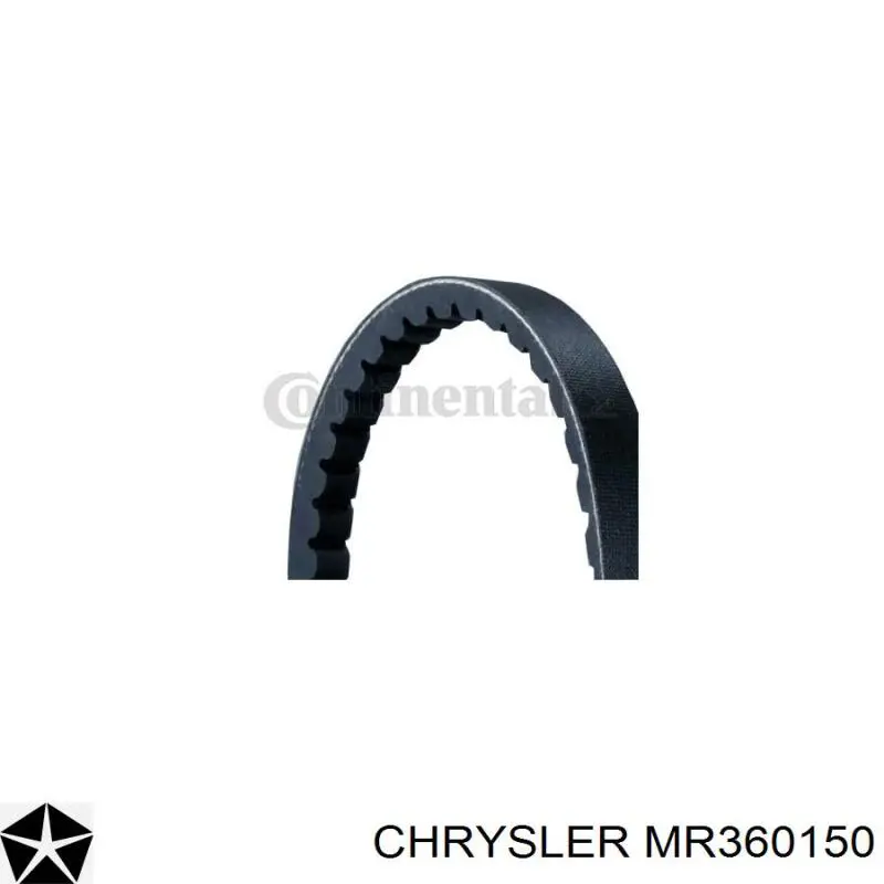 MR360150 Chrysler correa trapezoidal