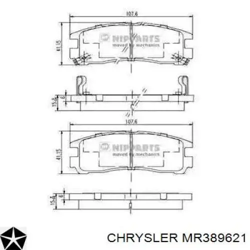 MR389621 Chrysler 