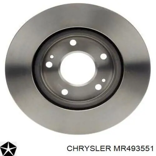 MR493551 Chrysler freno de disco delantero