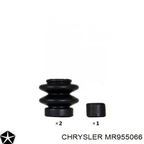 MR955066 Chrysler pinza de freno trasero derecho