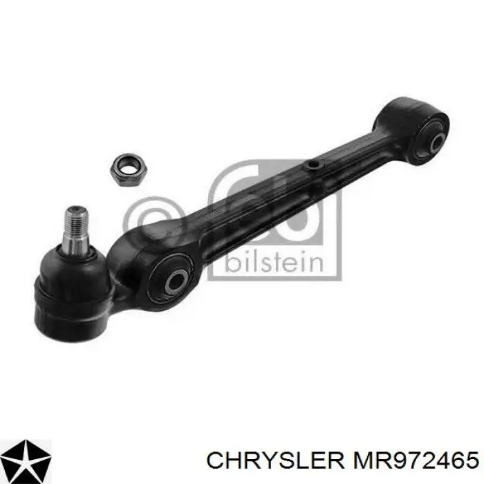 MR972465 Chrysler barra oscilante, suspensión de ruedas delantera, inferior izquierda