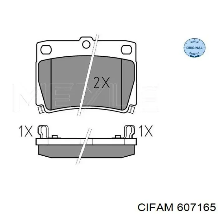 607-165 Cifam junta homocinética exterior delantera