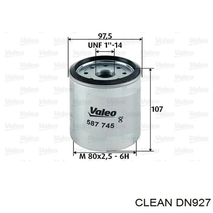 DN927 Clean filtro combustible