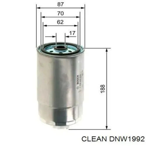 DNW1992 Clean filtro combustible