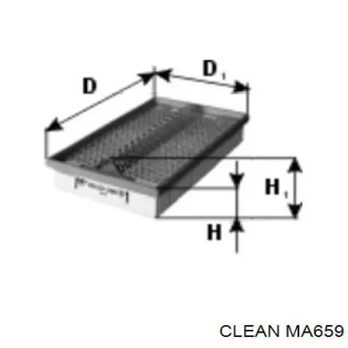 MA659 Clean filtro de aire