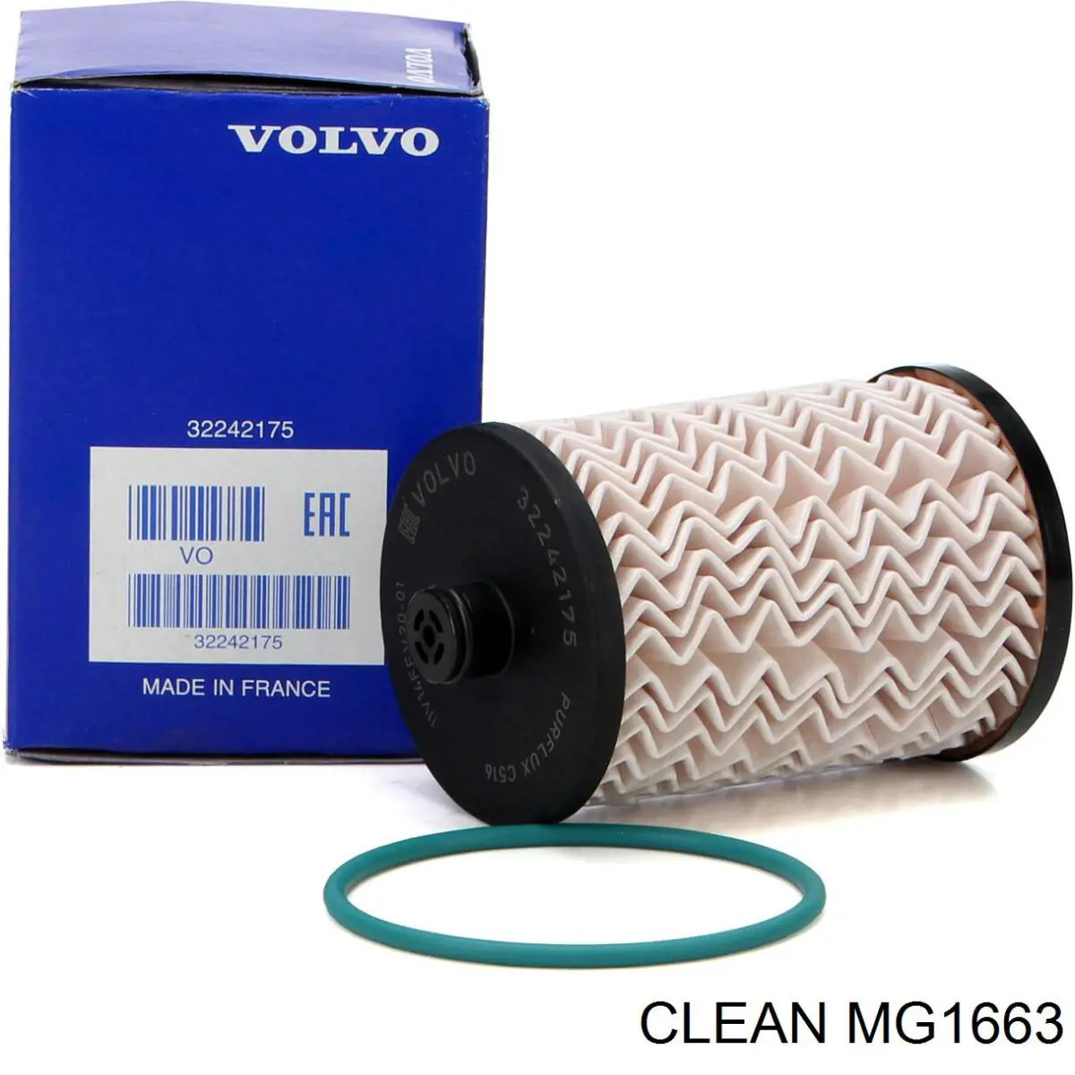 MG1663 Clean filtro combustible