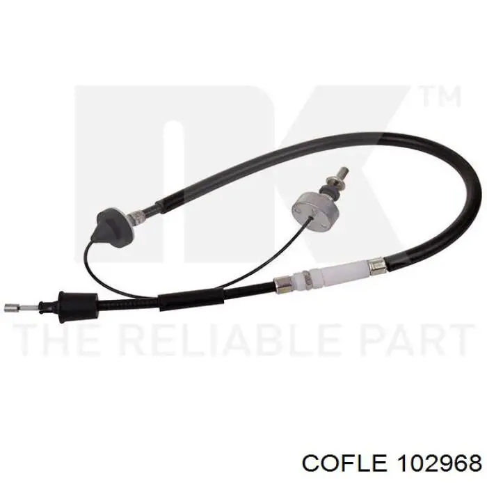 80093 Metalcaucho cable de embrague