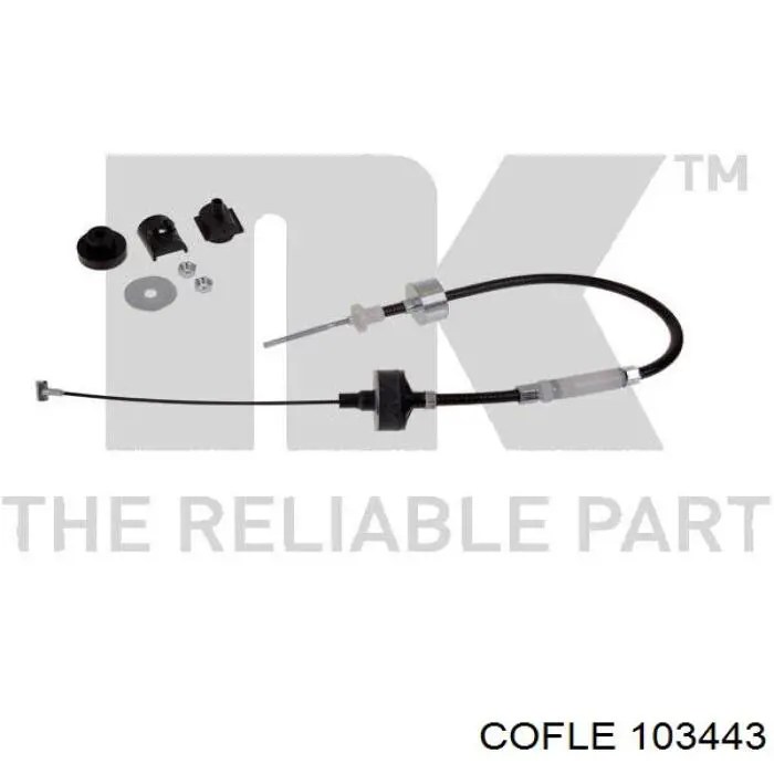 10.3443 Cofle cable de embrague