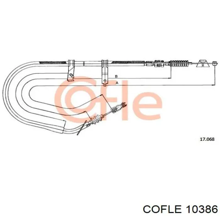  Cable de embrague para Volvo 460 464