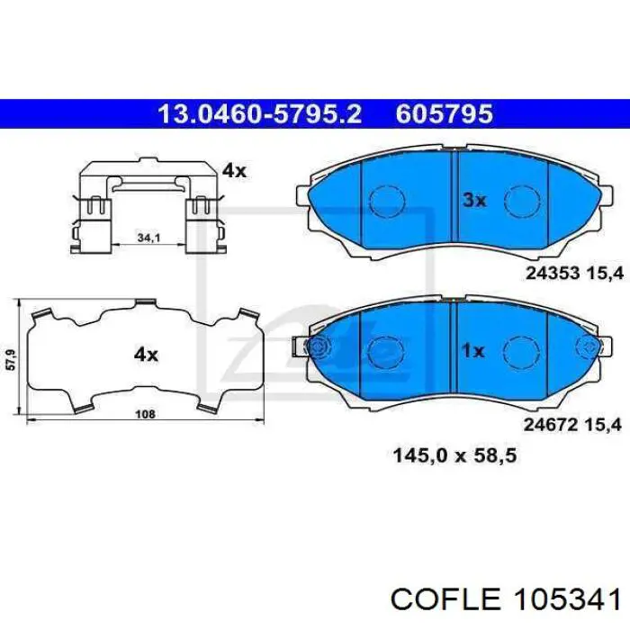  Cable de freno de mano trasero derecho para Ford Ranger ER