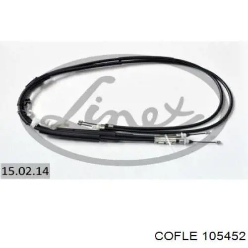 10.5452 Cofle cable de freno de mano trasero derecho/izquierdo