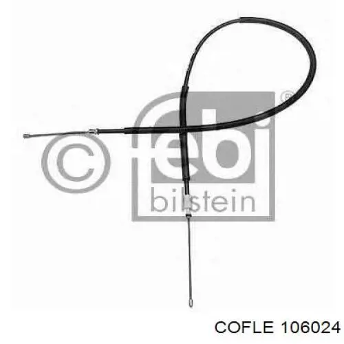 6002 277 Cavo cable de freno de mano trasero derecho