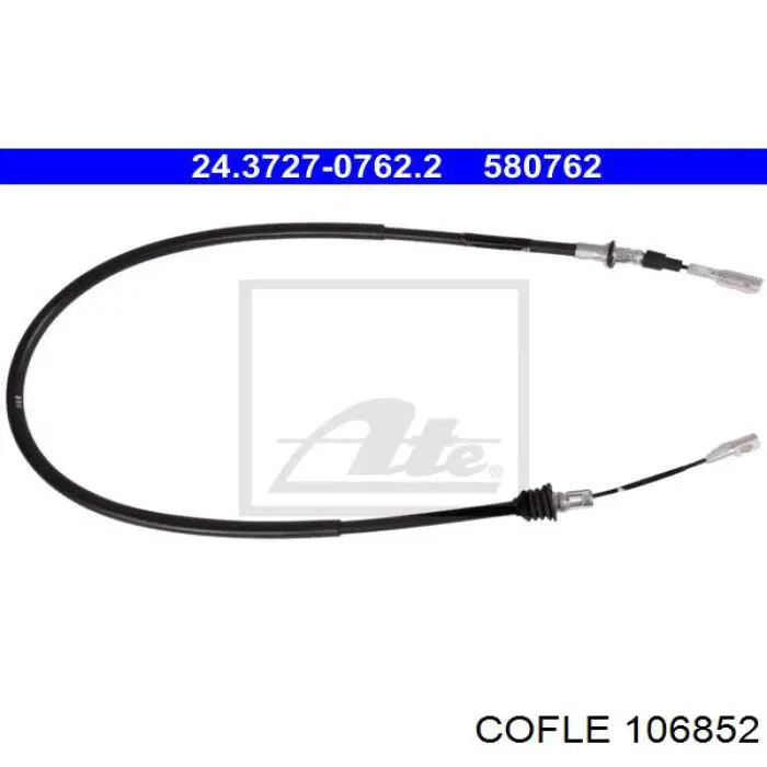 10.6852 Cofle cable de freno de mano delantero