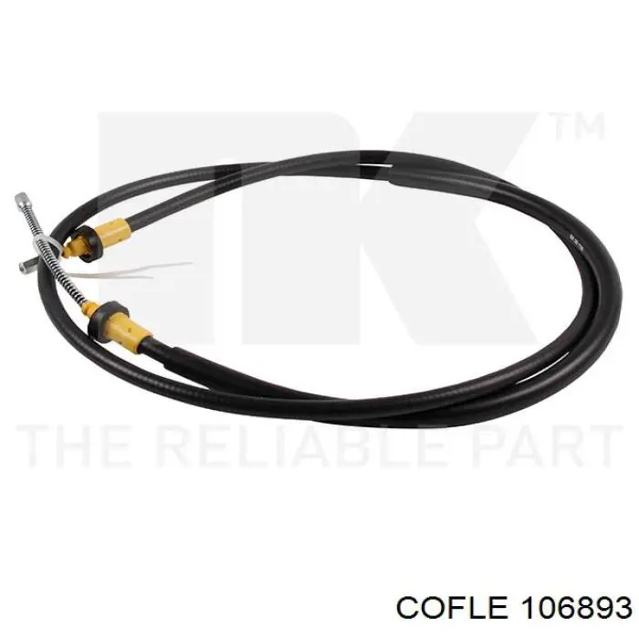 10.6893 Cofle cable de freno de mano trasero derecho/izquierdo