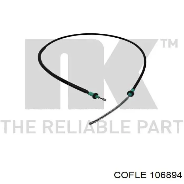 10.6894 Cofle cable de freno de mano trasero derecho/izquierdo