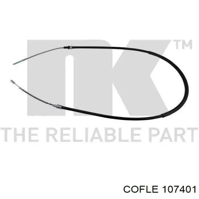 10.7401 Cofle cable de freno de mano trasero derecho/izquierdo