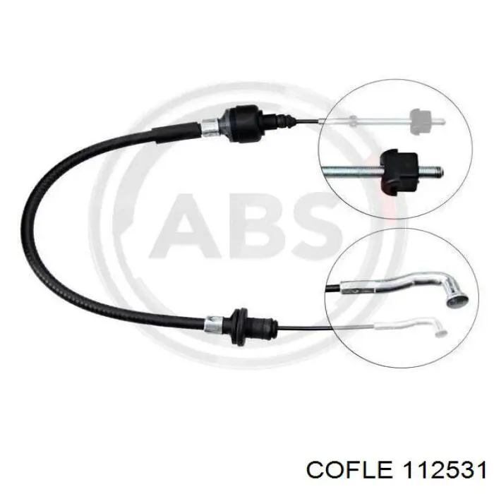 112531 Cofle cable de embrague