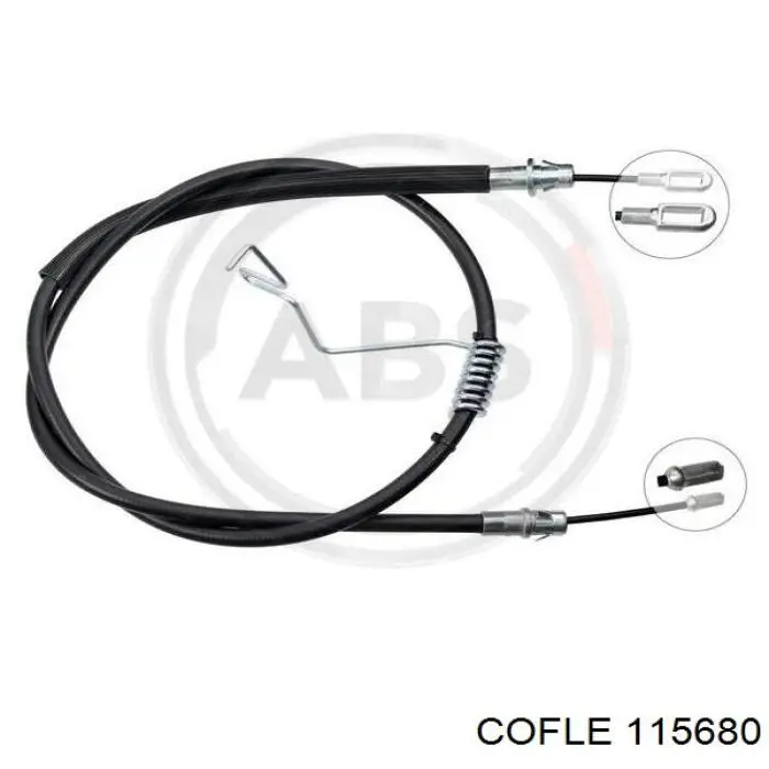  Cable de freno de mano trasero izquierdo para Ford Transit T