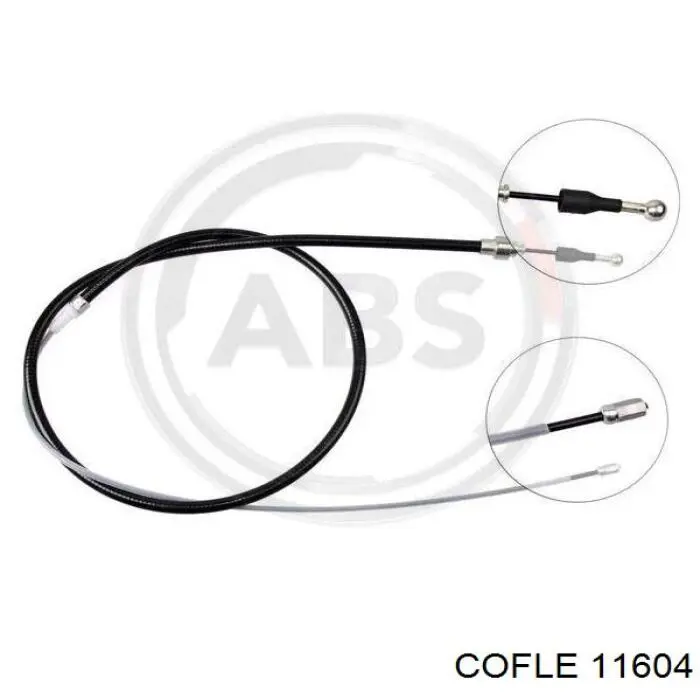  Cable de freno de mano trasero derecho para Peugeot 309 1 