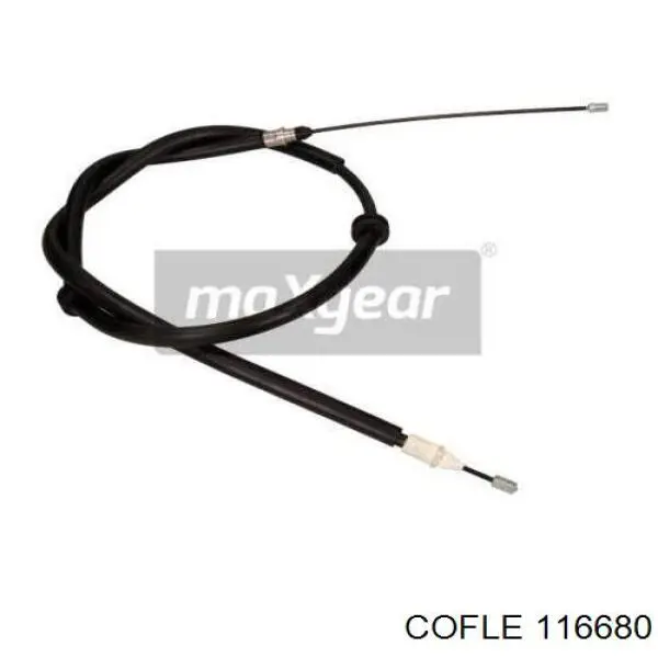 11.6680 Cofle cable de freno de mano trasero izquierdo