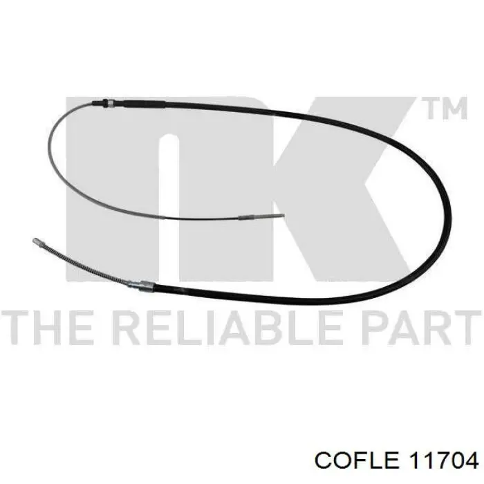 11.704 Cofle cable de freno de mano trasero derecho/izquierdo