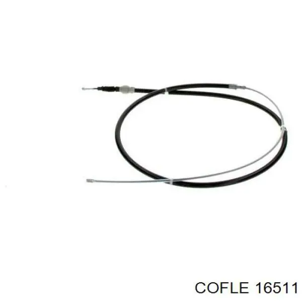 7615326 Fiat/Alfa/Lancia cable de freno de mano trasero derecho