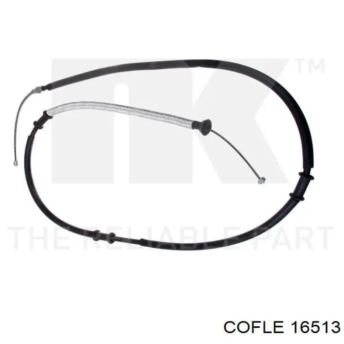 16513 Cofle cable de freno de mano trasero derecho