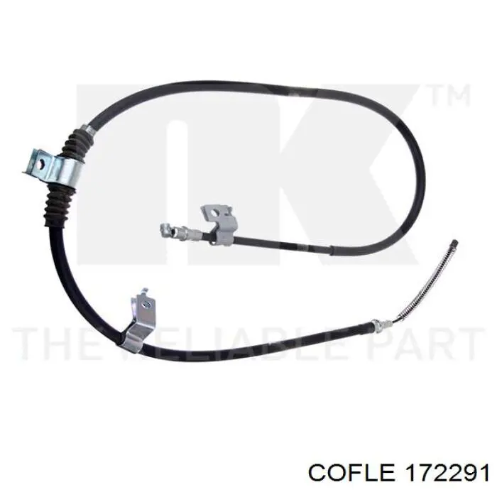 474632 Peugeot/Citroen cable de freno de mano trasero izquierdo