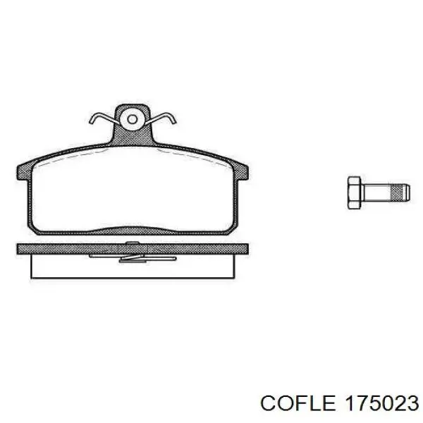 17.5023 Cofle cable de freno de mano trasero izquierdo