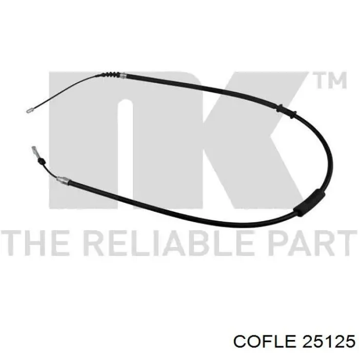  Cable de freno de mano trasero derecho para Fiat Tipo 160