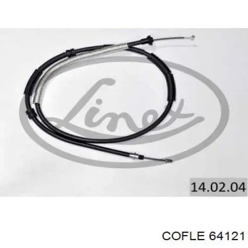  Cable de freno de mano trasero derecho para Fiat Bravo 2 