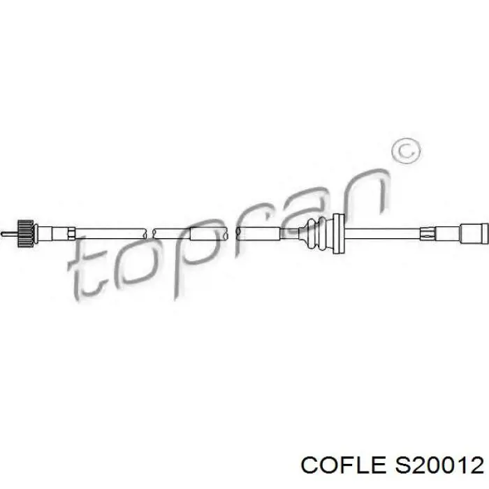  Cable Para Velocimetro para Opel Vectra 86, 87