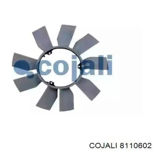 8110602 Cojali rodete ventilador, refrigeración de motor