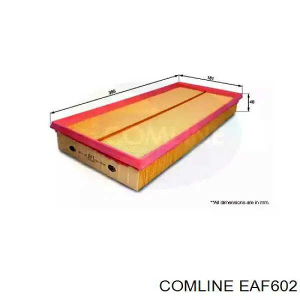 EAF602 Comline filtro de aire