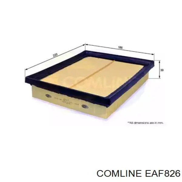 EAF826 Comline filtro de aire