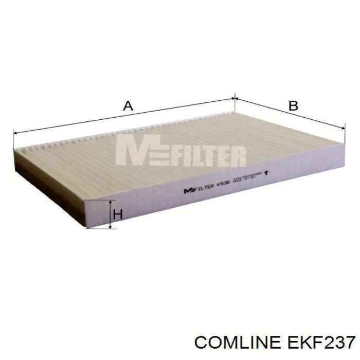 EKF237 Comline filtro de habitáculo