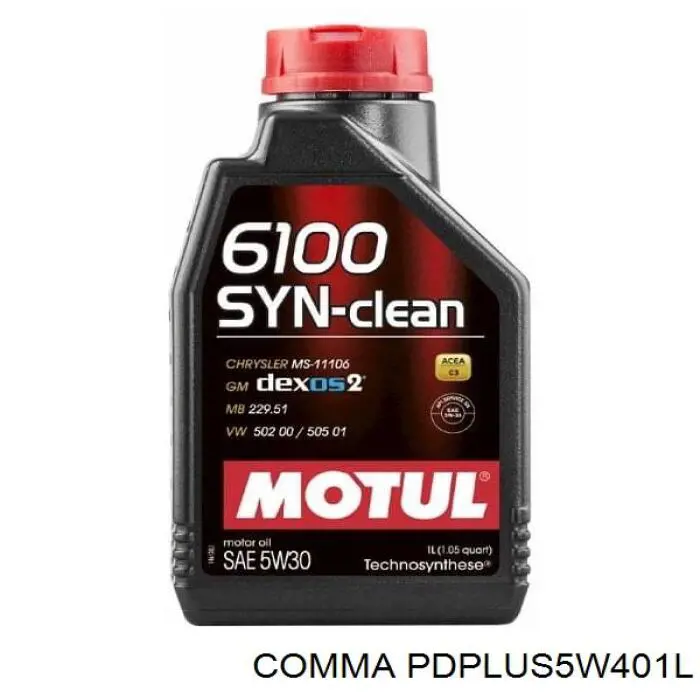 PDPLUS5W401L Comma aceite de motor