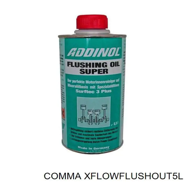 XFLOWFLUSHOUT5L Comma limpiador del sistema de aceite