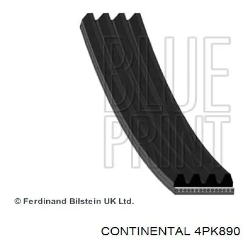 4PK890 Continental/Siemens correa trapezoidal