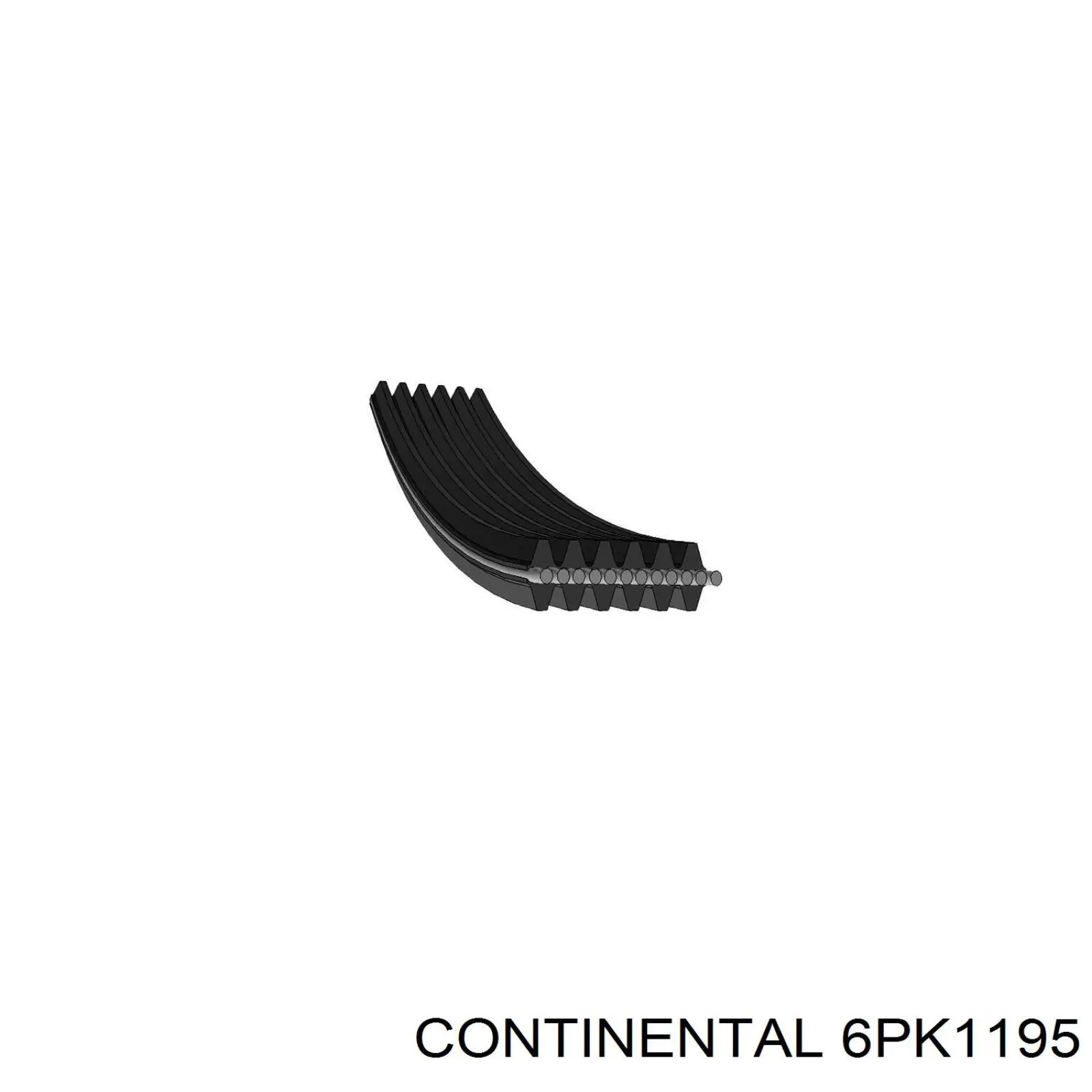 6PK1195 Continental/Siemens correa trapezoidal