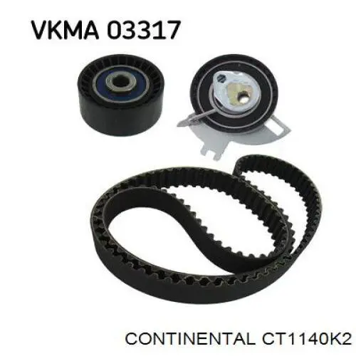 CT1140K2 Continental/Siemens kit correa de distribución